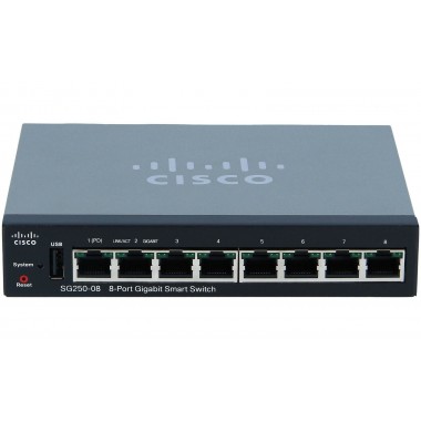 Коммутатор Cisco SF100D-08-EU